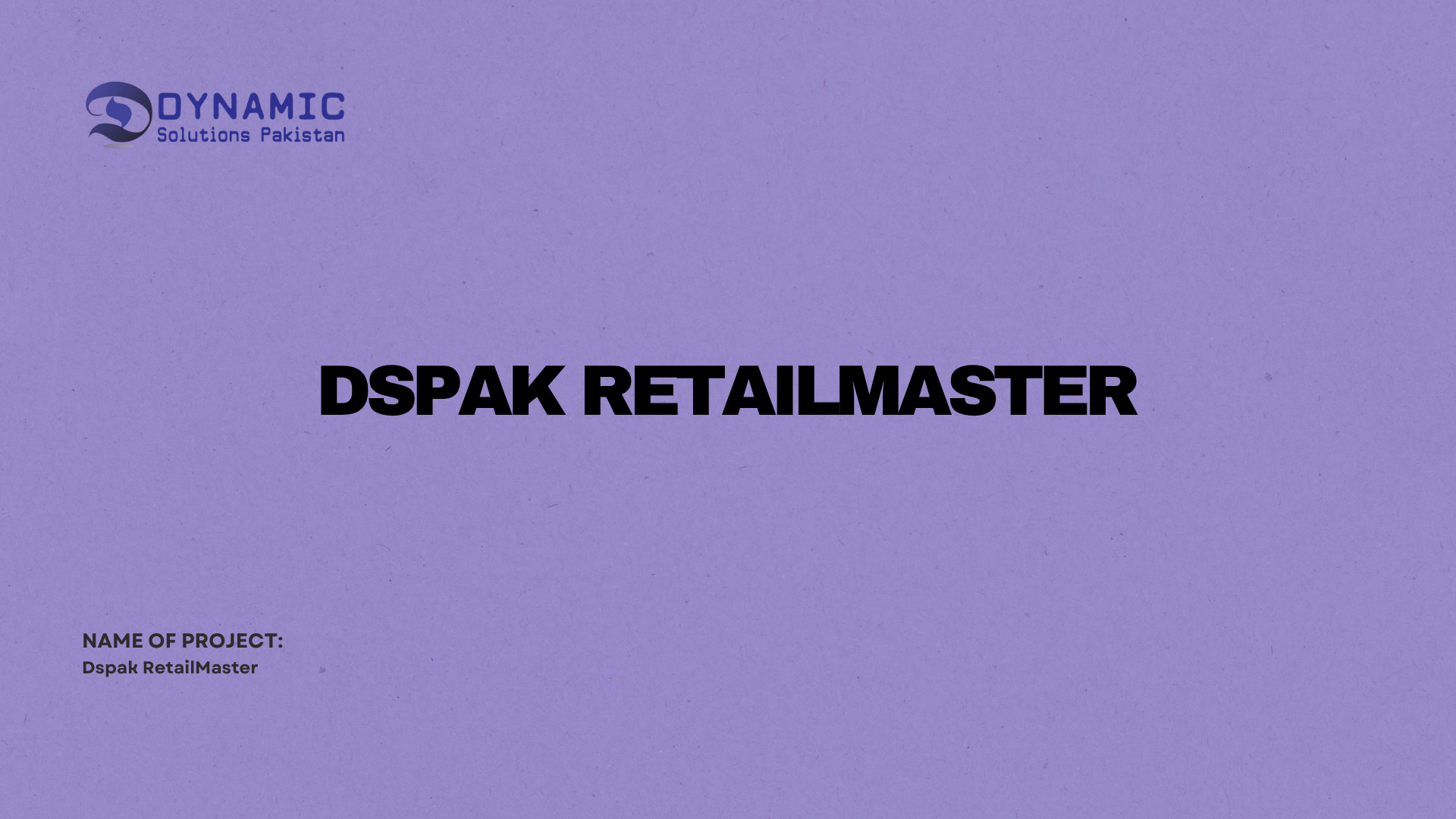 DSPAK RetailMaster