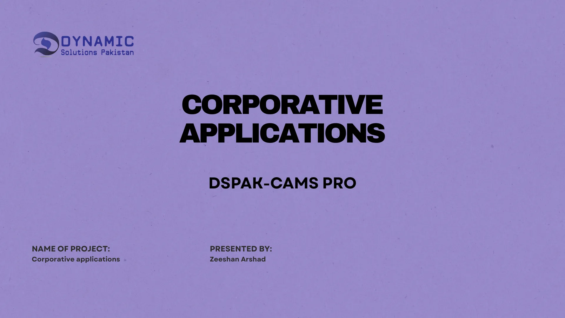 DSPAK-CAMS Pro