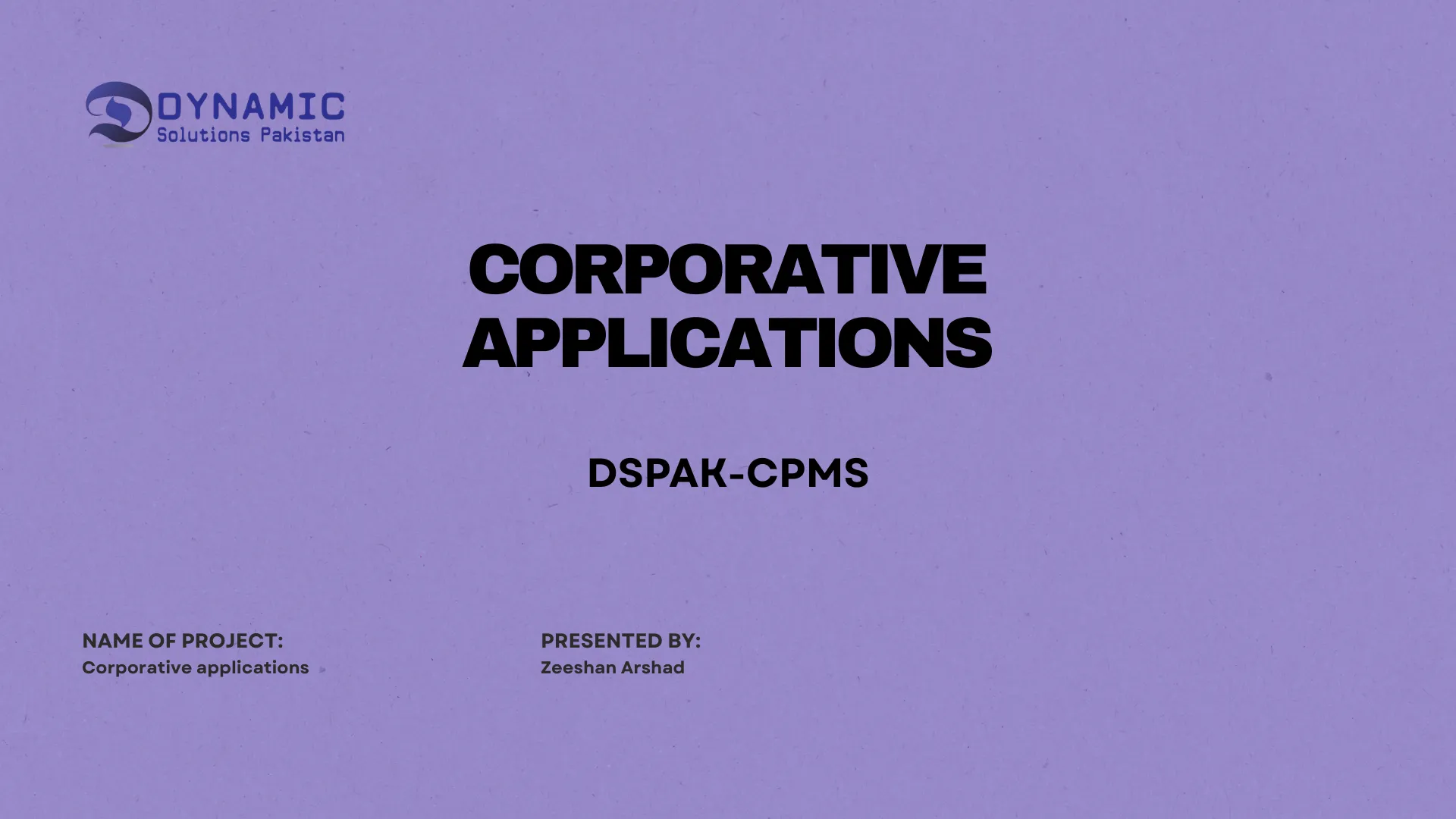 DSPAK-CPMS