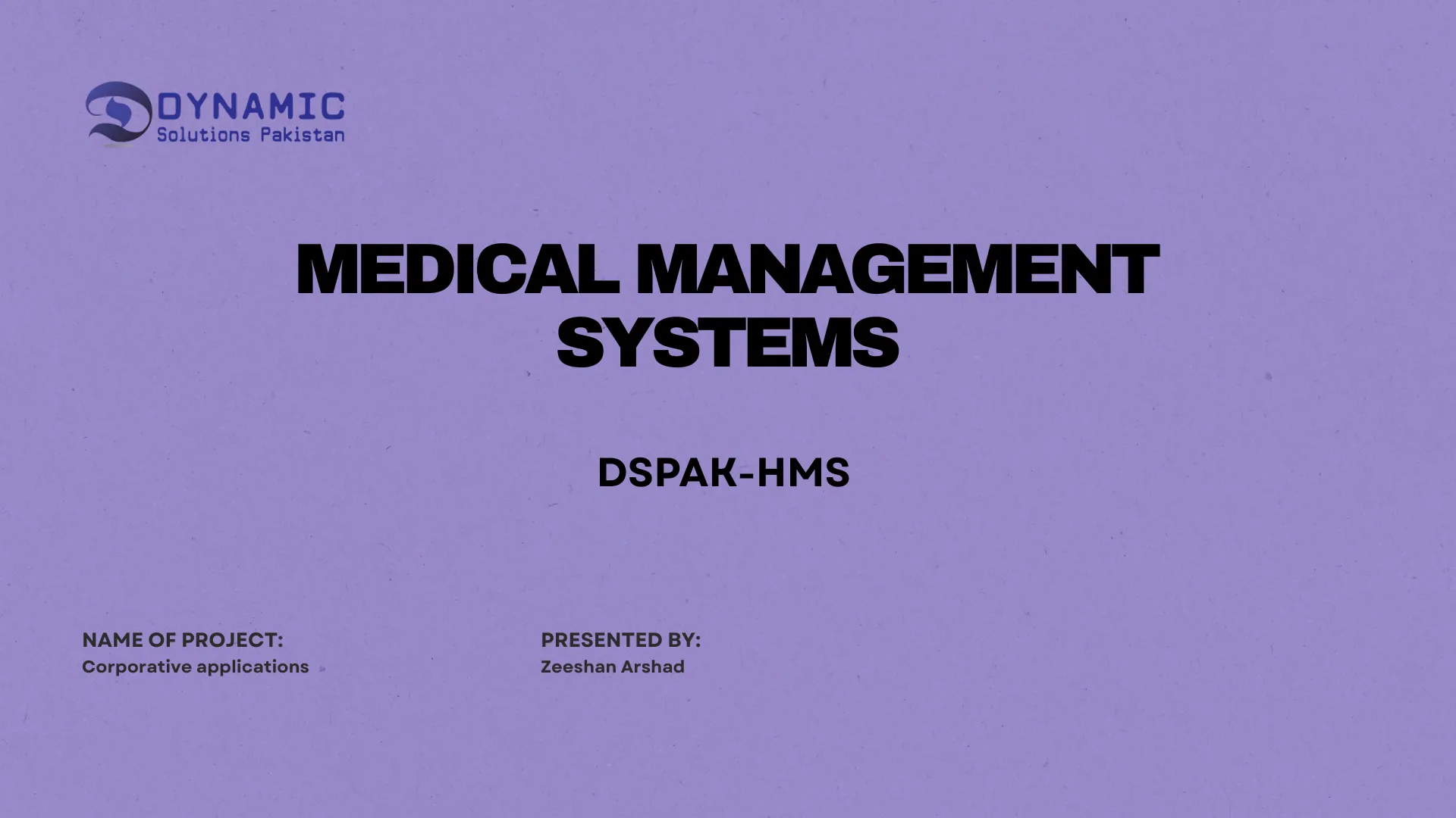 DSPAK-HMS