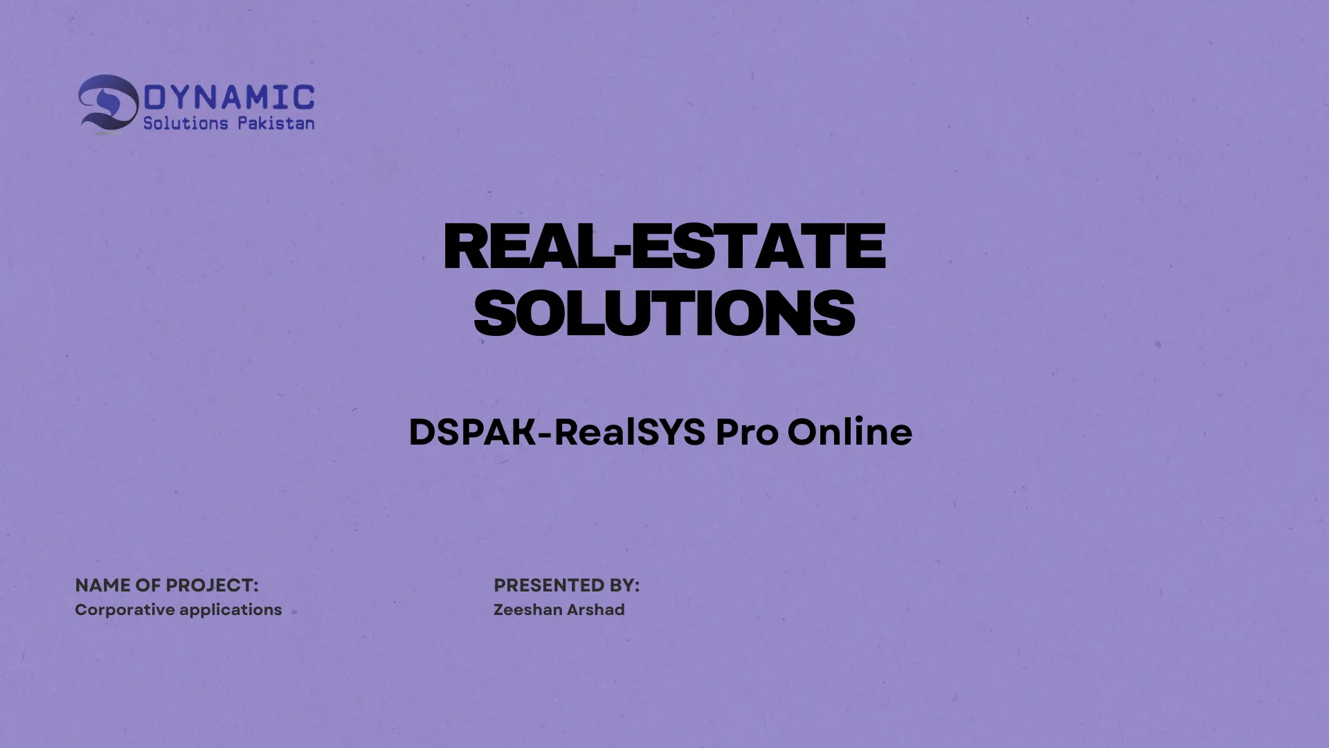 DSPAK-RealSYS Pro Online