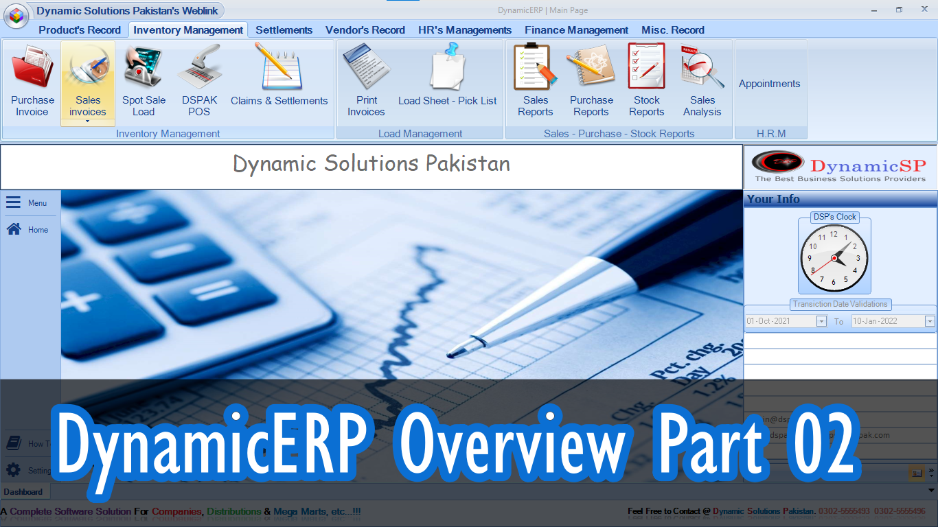 DynamicERP Overview Part 02
